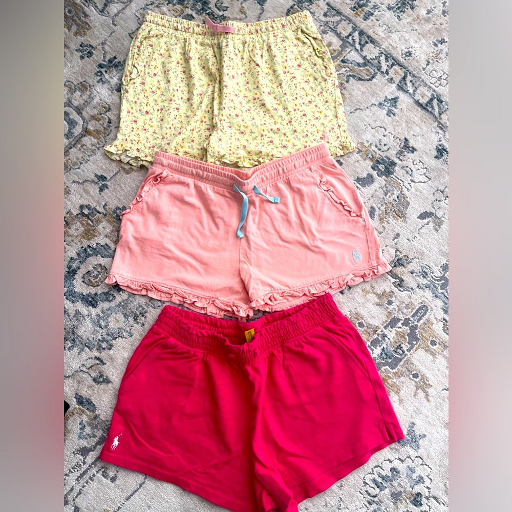 Ralph lauren girls shorts,100% cotton